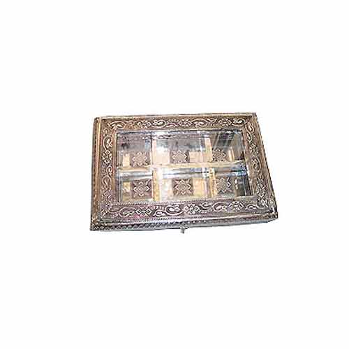 silver Metal Decorative Box