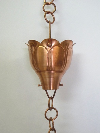 Copper Rain Chain