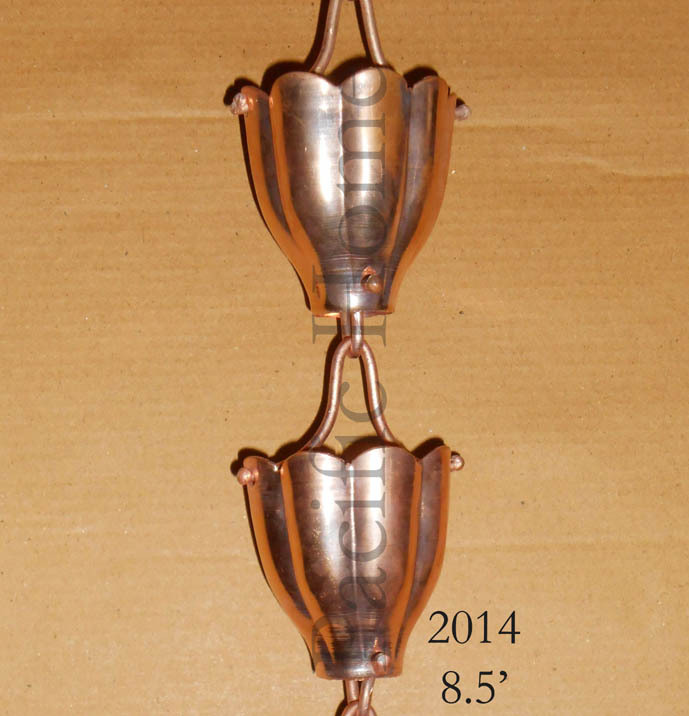 Copper Rain Chains