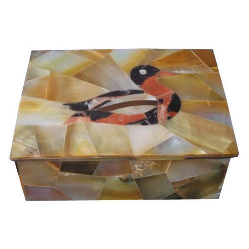 White Jagdamba Marble Handicraft. Stone Boxes