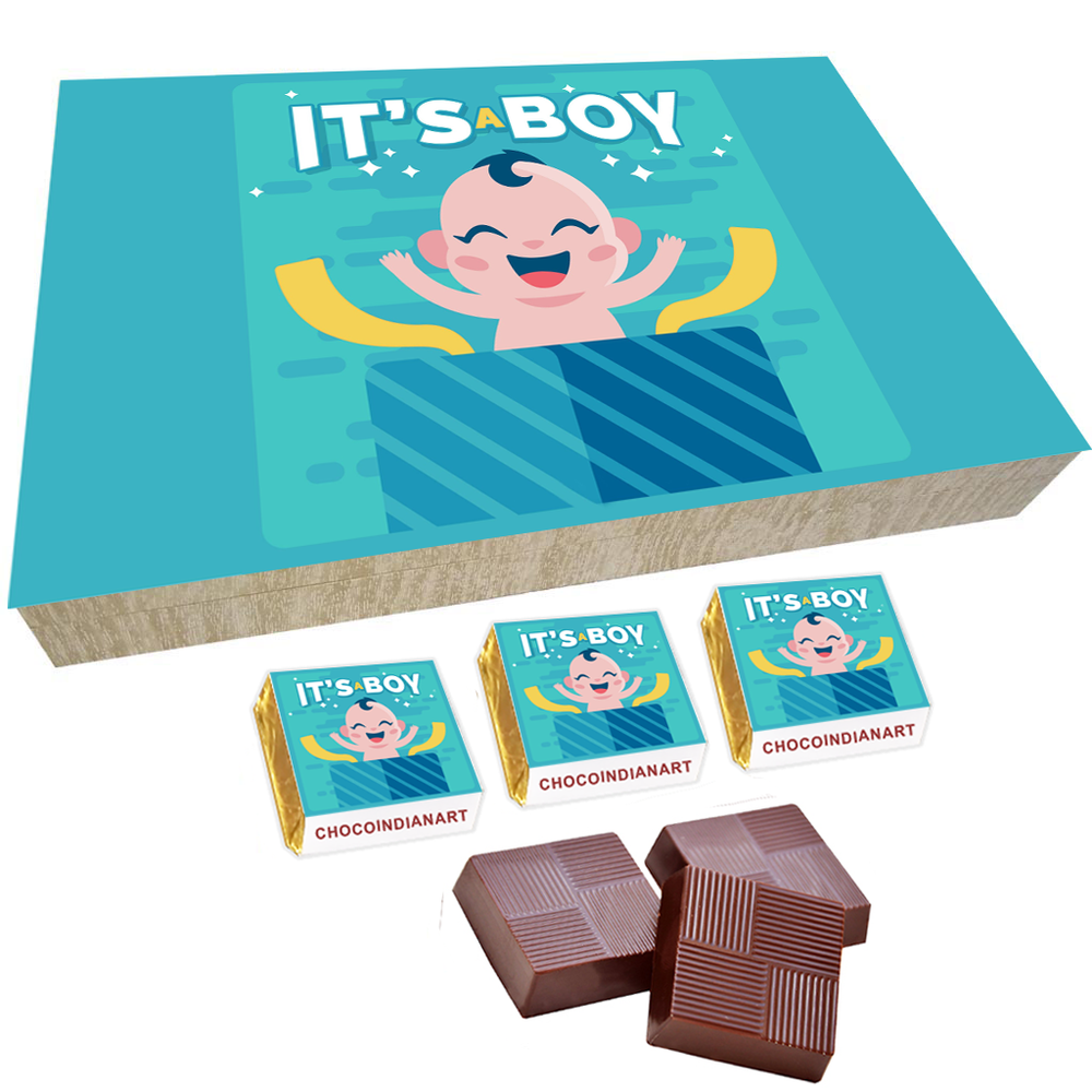 wooden plywood Baby Born Chocolate Return Gift, For Gifting