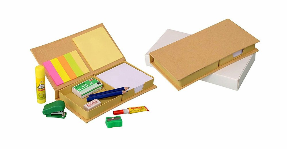 Brown Eco Friendly Stationery Kit