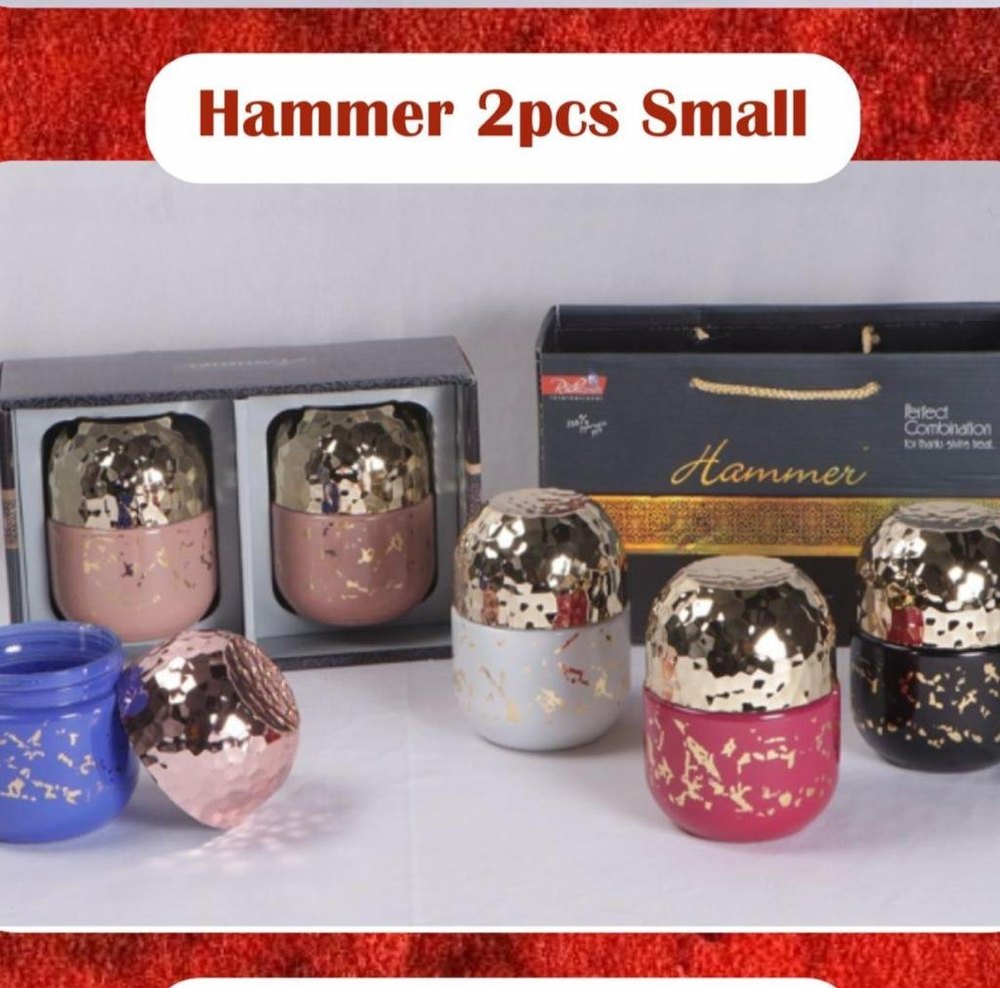 Glass Gift Pack Of 2 Containers. Diwali Gifts, For Gifting