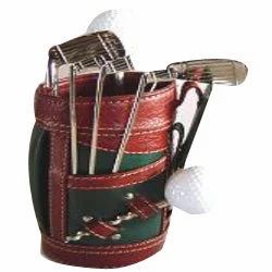 Leather Golf Bar Sets