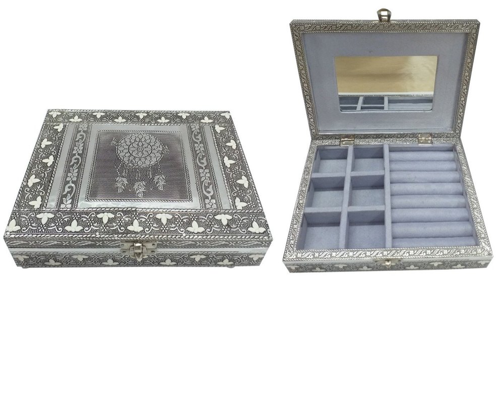 PC Art Rectangle Decorative Jewelry Boxes, For Multi storage purpose