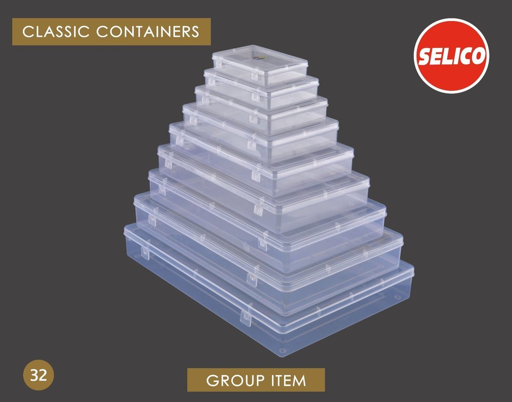 SELICO Edible & Non-Edible Classic Containers, For Apparel, Box Capacity: 1-5 Kg