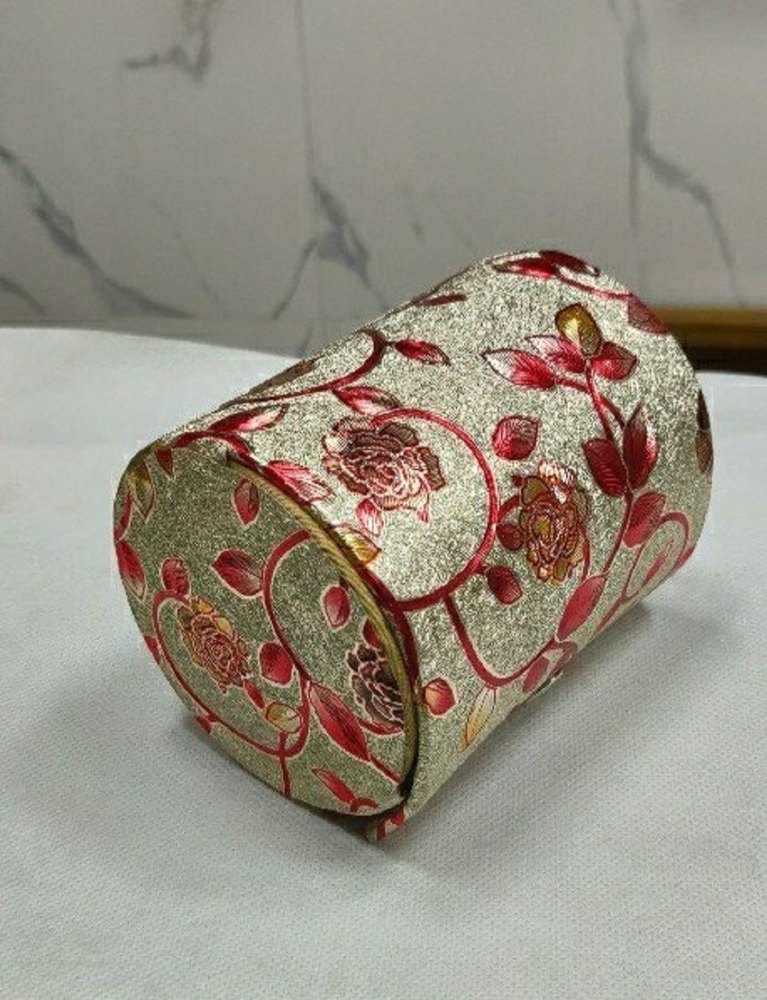 Round Wooden Bangle Box