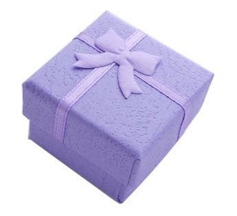 Square Embroidered Ring Packing Boxes