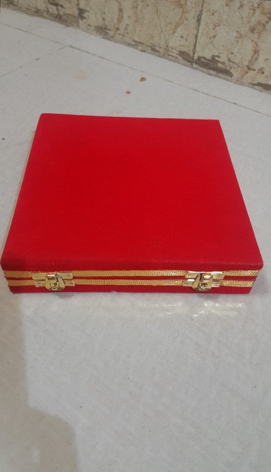 Rectangle Wooden Ring Necklace Jewellery Box, For Jewelry Packaging, Size/Dimension: 8 X 10