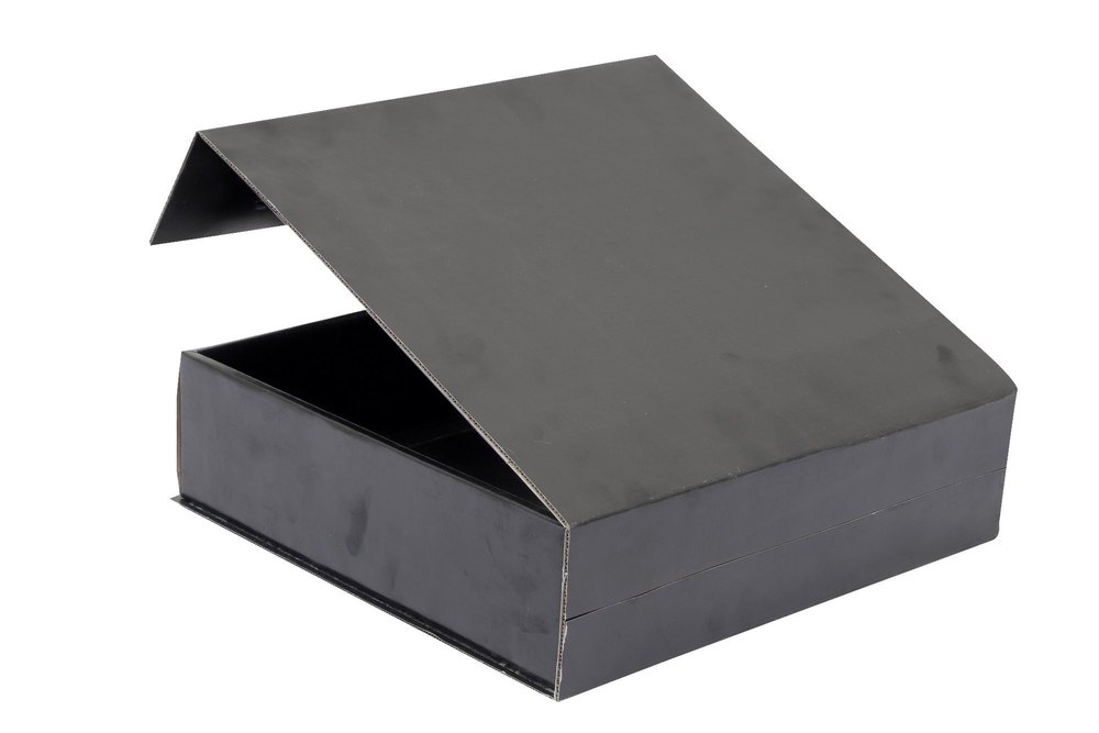 Rectangle Black Blue Necklace Box, For jewlery