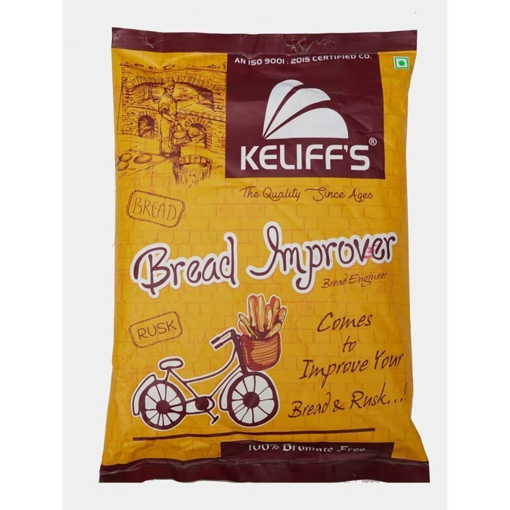 Yellow Egg Less 1 Kg Keliffs Bread Improver, For Bakery, Powder