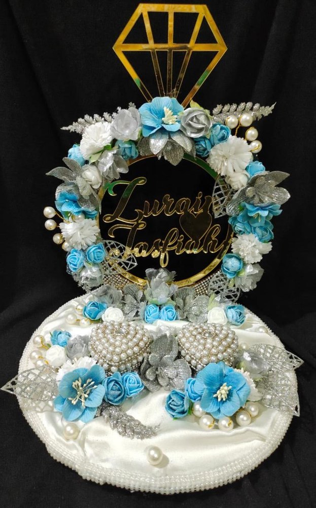 Round Ring Ceremony Platter And Tray