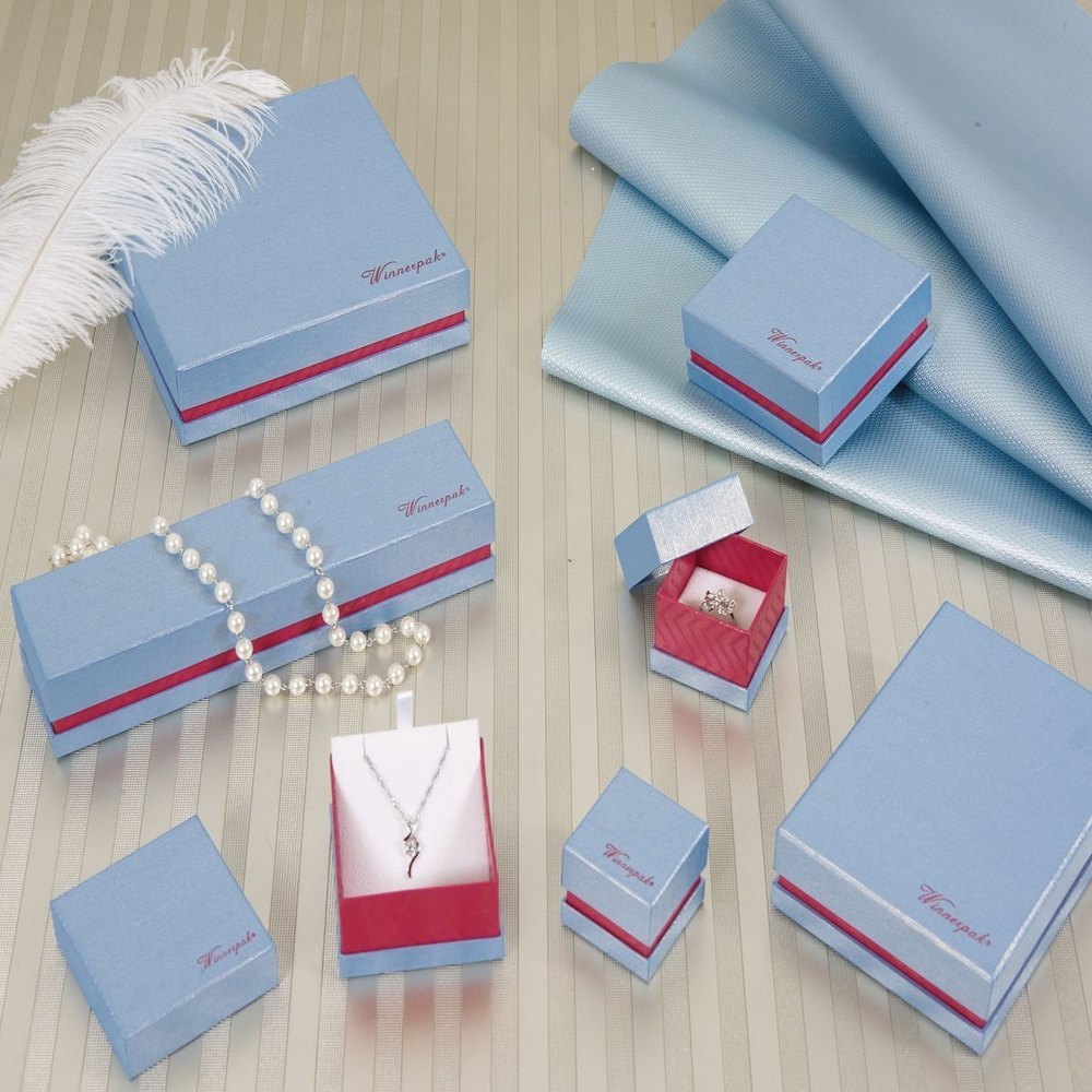 Cardboard Square Artificial Jewellery Packaging Box