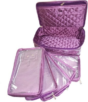 Square Satin Jewelry Vanity Box, For Necklace Packaging