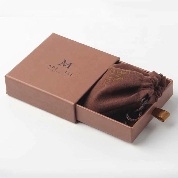 DRAWER JEWELRY BOX WITH POUCH