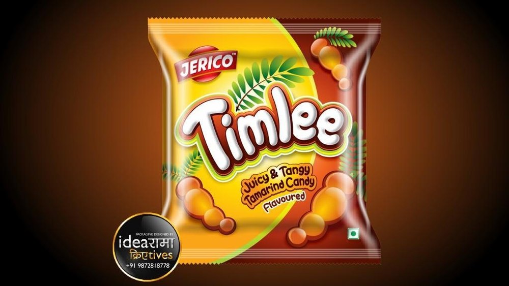 Jerico Round Timlee Tamarind Flavoured Candy, Packaging Type: Packet
