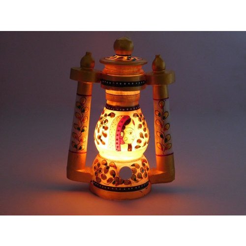 Stonecrafts International Antique Handcrafted Marble Lamp