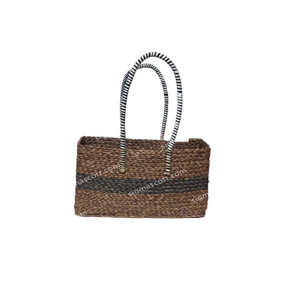Golden Sabai Grass Handicrafts SabaiGrassBag, Size/Dimension: 16x9x6