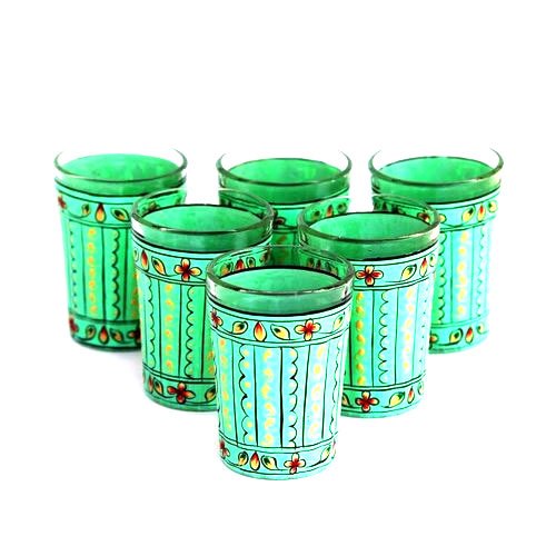 Traditional Handicrafted Tea Glass, Capacity: 150ml, Packaging Type: Box