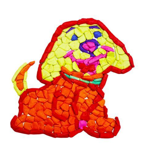 Tissue Art Dog