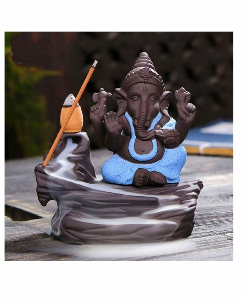 Creative Arts Brown Smoke Fountain Ganesha