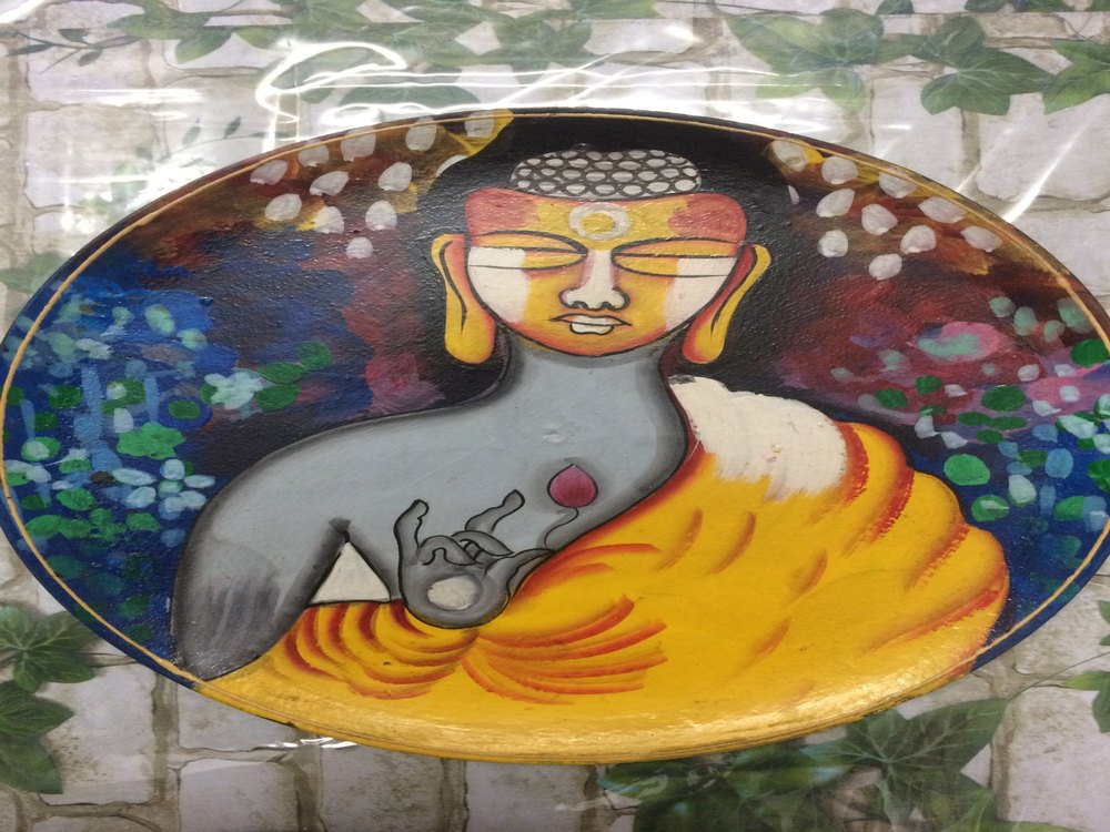 Wooden Decorative Wall Plates, Circular