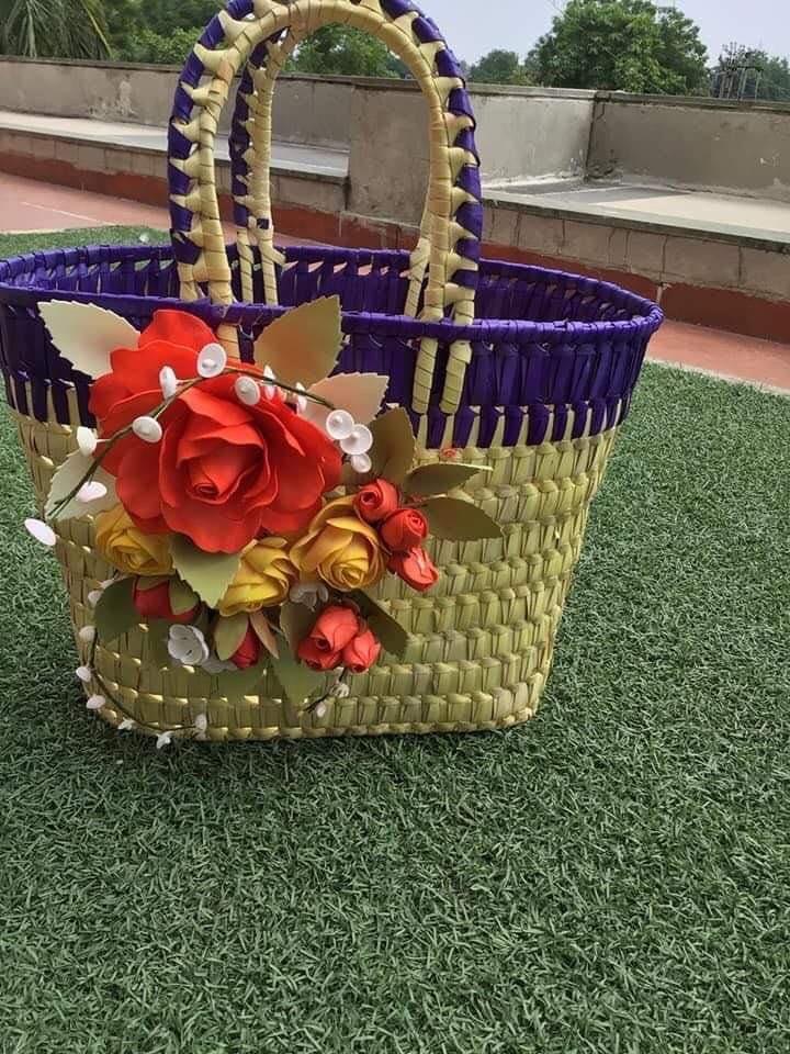 palm leaf Fancy Hamper Baskets