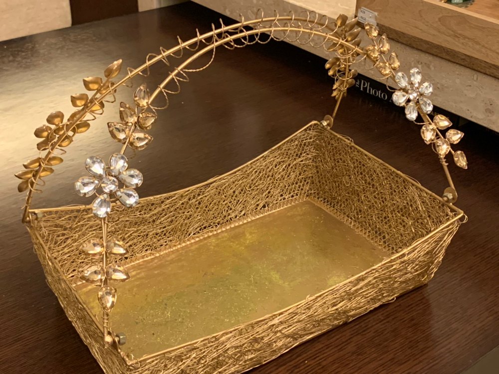 Metal Hamper Basket