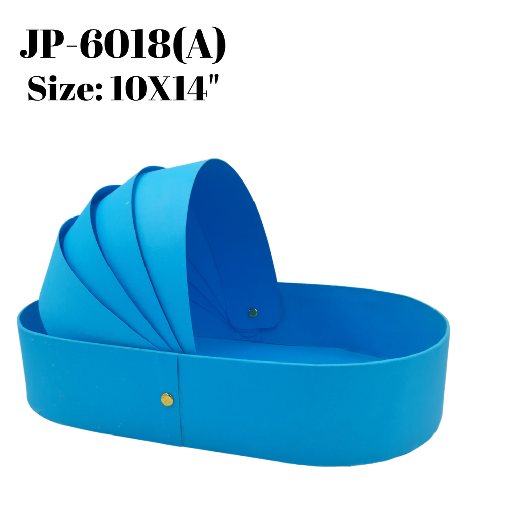 Blue Kappa Board Baby Shower Basket, For Gift Hampers, Age Group: Newly Born