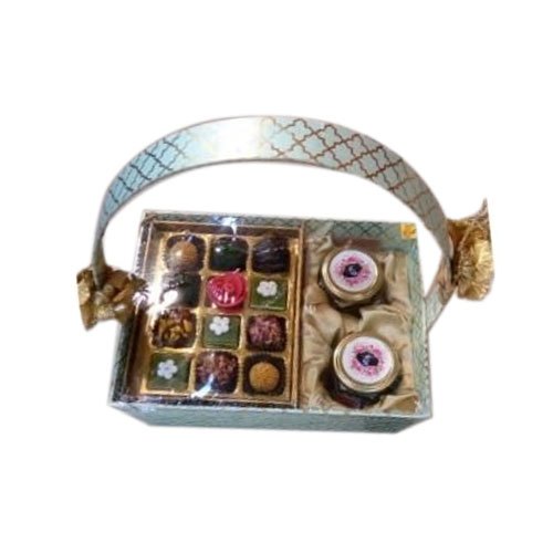 Rectangular Fancy Chocolate Basket Gift Hamper