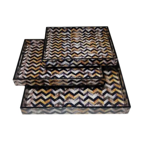 Black, Brown Wedding Tray