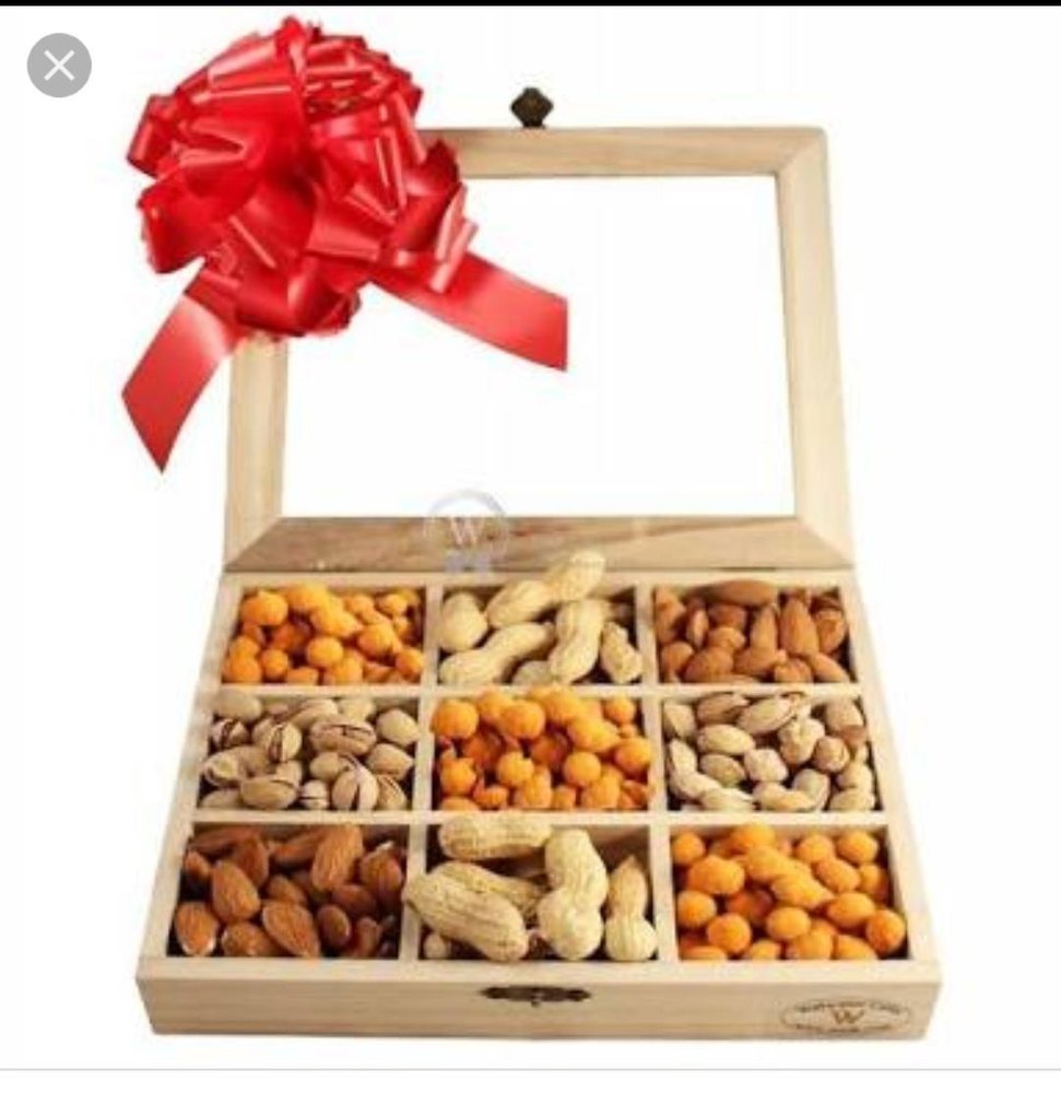 Wood Dry Fruit Box, Box Capacity: 1-5 Kg