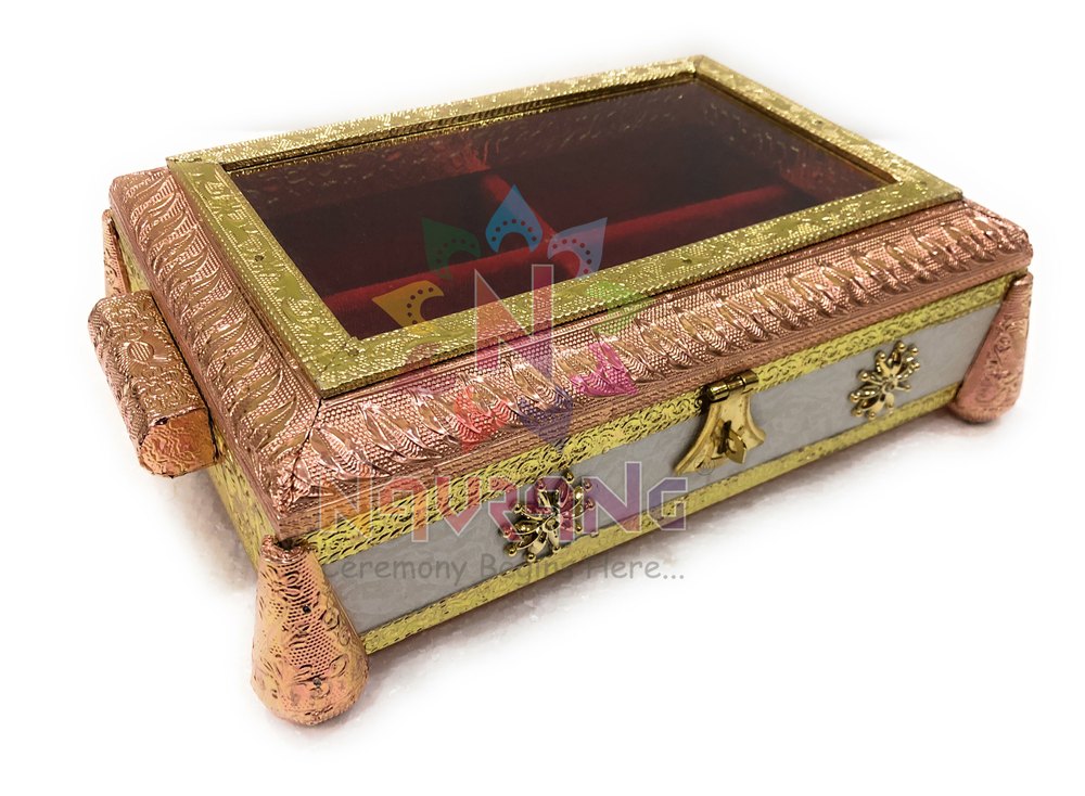 Rajwadi Transparent Empty Dry Fruits Container, Size: 8 X 11 X 3.5 Inch