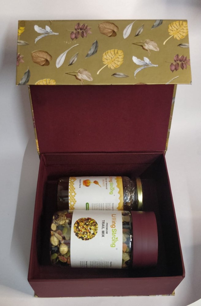 Cardboard Premium Dry Fruit Gift Box, Box Capacity (In gms): 1000 gms