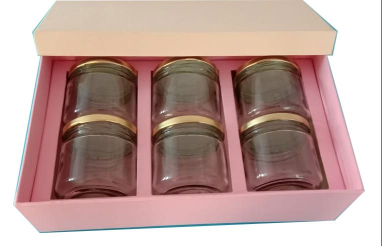 Cardboard 6 Jar Dry Fruit Box