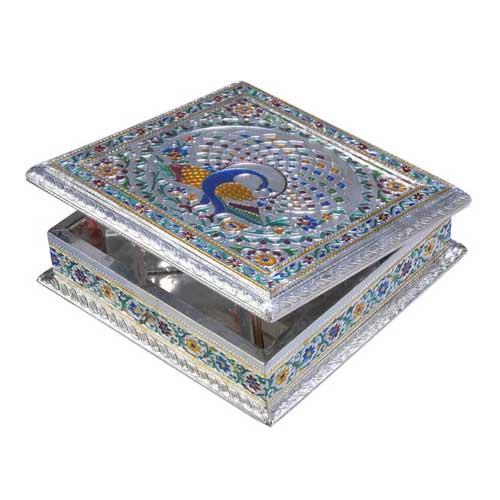 Silver Dry Fruit Box, for colletion