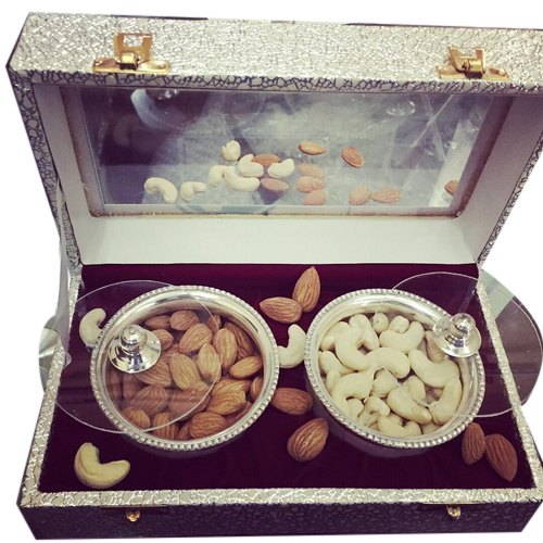 Silver Dry Fruit Bowl Set