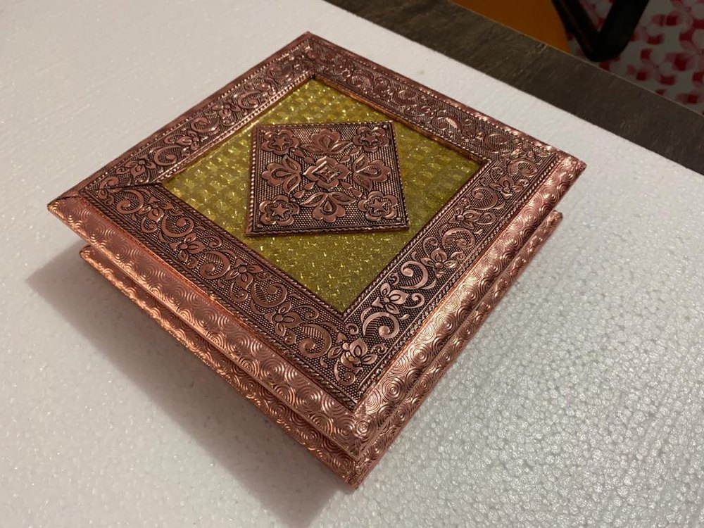 Aluminium Square Dry Fruit Box