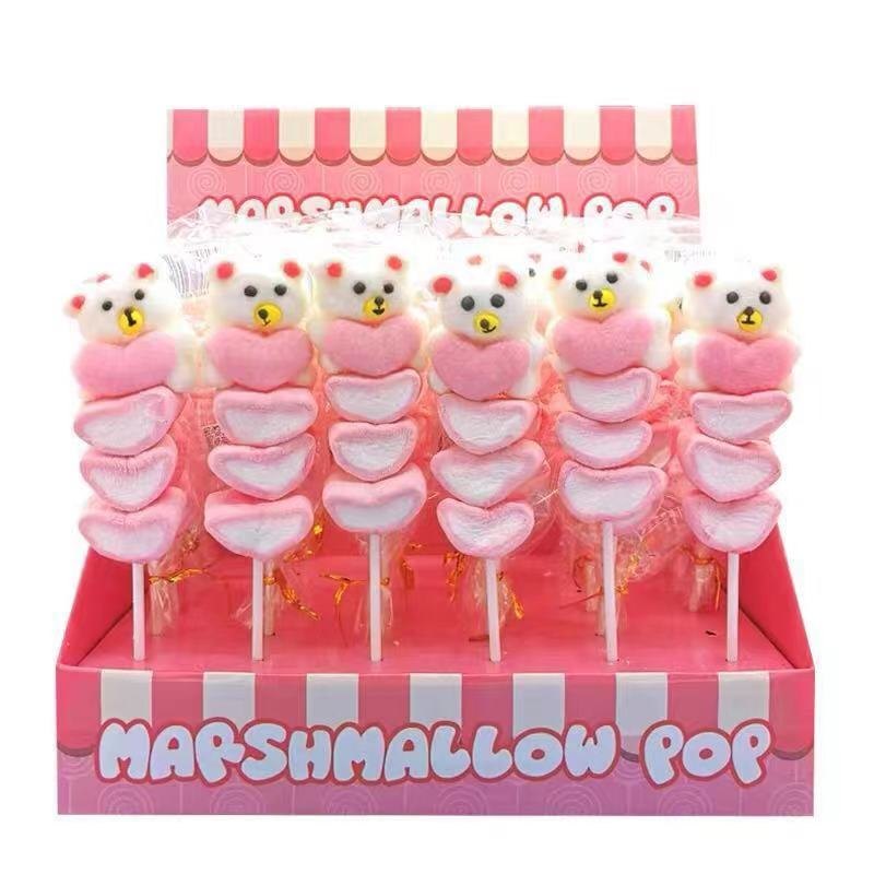 Vanilla Egg Less Marshmallow Pink Pop, For Bakery, Candy