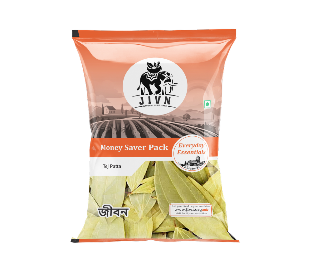 JIVN ORGANIC TEJ PATTA(TEJ_PATTA_50_GM), Packaging Type: POUCH