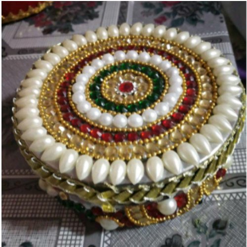 Diwali Brass Dry Fruit Container, Box Capacity: 6-10 Kg