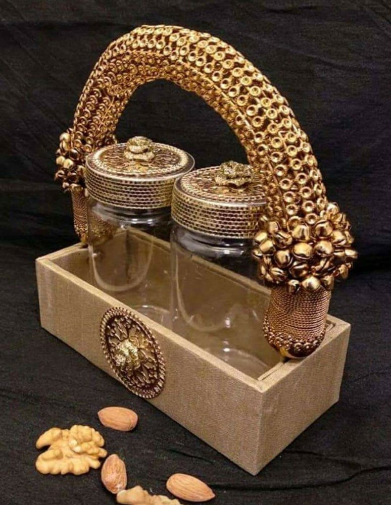 Rectangular Dry Fruit Gift Basket