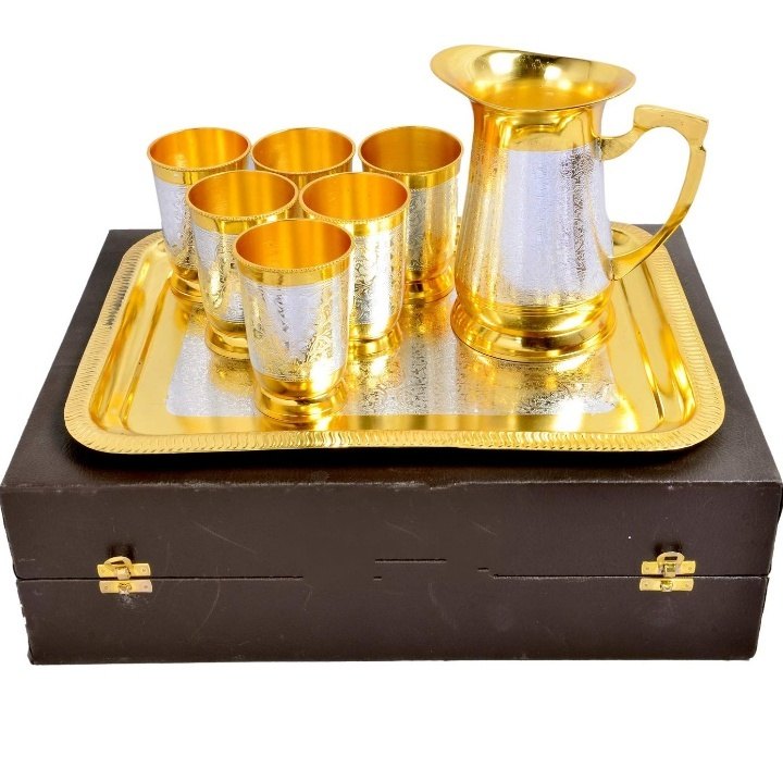 Brass Silver Plated Diwali Gift