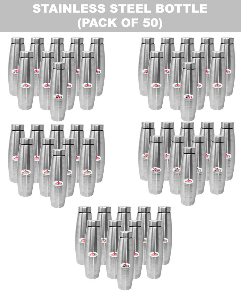 Steel Bottle, SS Bottle, Water Bottle Stainless Steel, Single Wall, Fridge Bottle, For Gift Steel Bottles