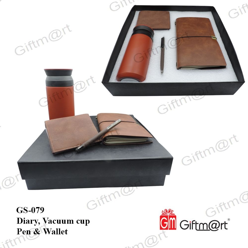 Metal Brown Corporate Gift Set