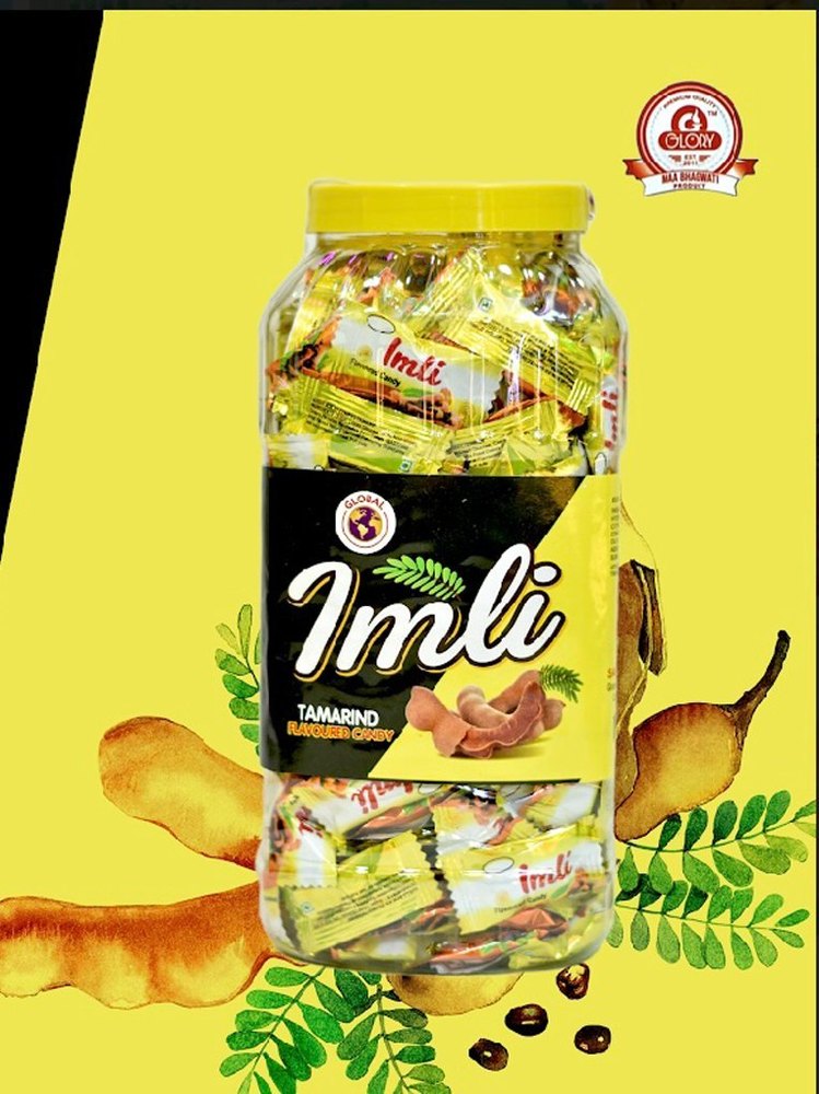 Round Lmli Tamarind Flavoured Candy, Packaging Type: Plastic Jar