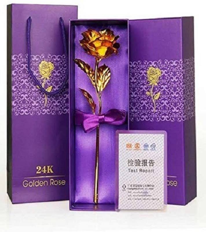 Metal Golden rose