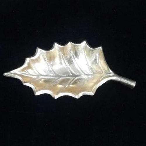 Silver Brass Decorative Leaf, Packaging Type: Box