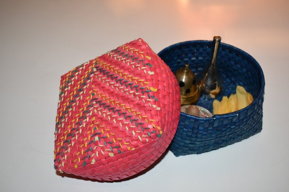 Palm leaf Box