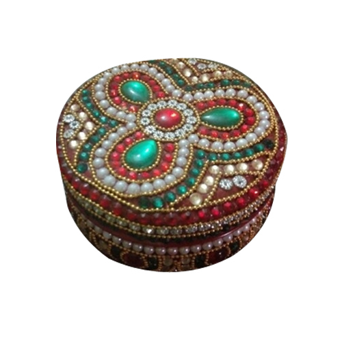 Round Handicrafts Bhata Box